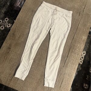 James Perse Knit Twill Pants in White.